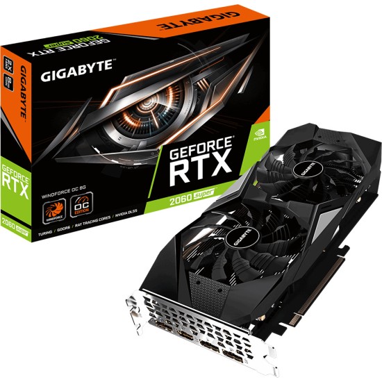 Gigabyte GeForce RTX 2060 SUPER WINDFORCE OC 8G (Pre-Owned)